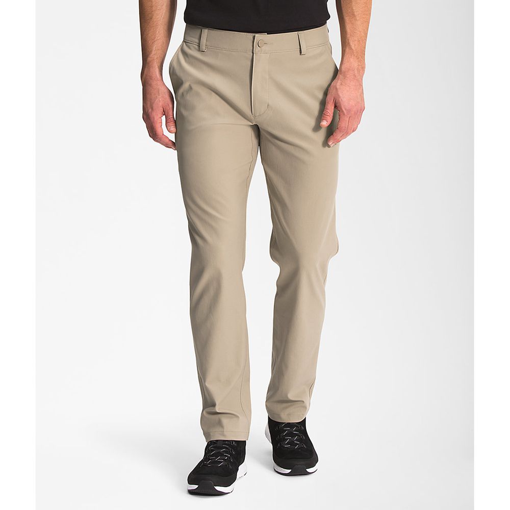 The North Face Pants Mens Australia - The North Face City Standard Modern Fit Khaki (ZLW-812376)